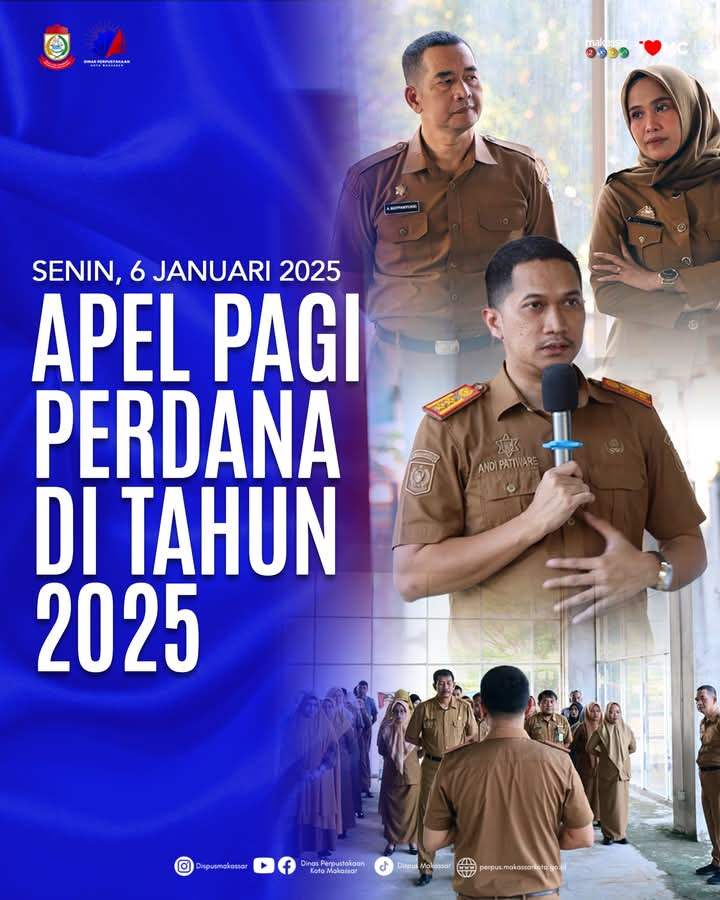 Apel Pagi Perdana di Tahun 2025