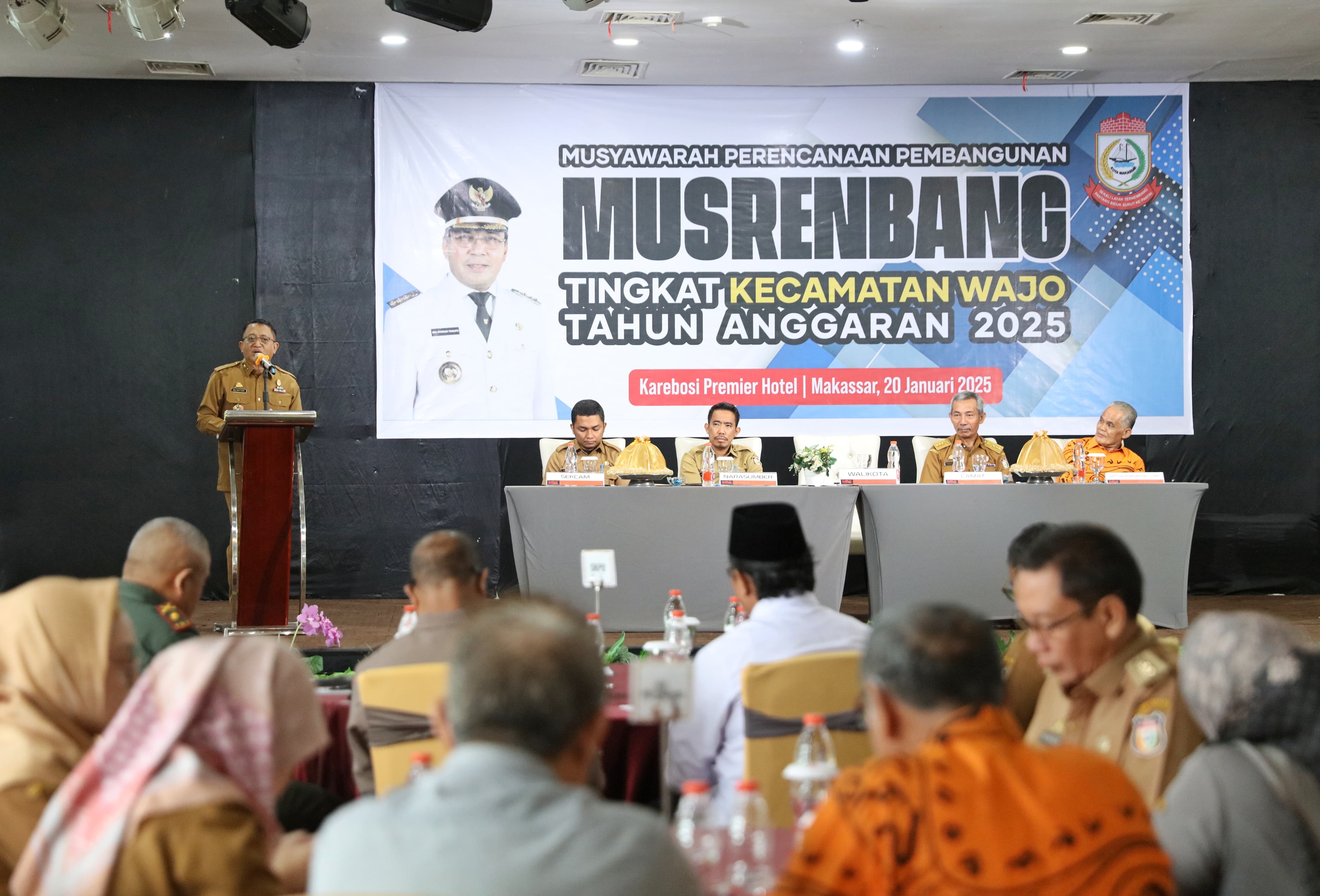 Plh Sekda Makassar Buka Musrenbang Kecamatan Wajo Tahun Anggaran 2025