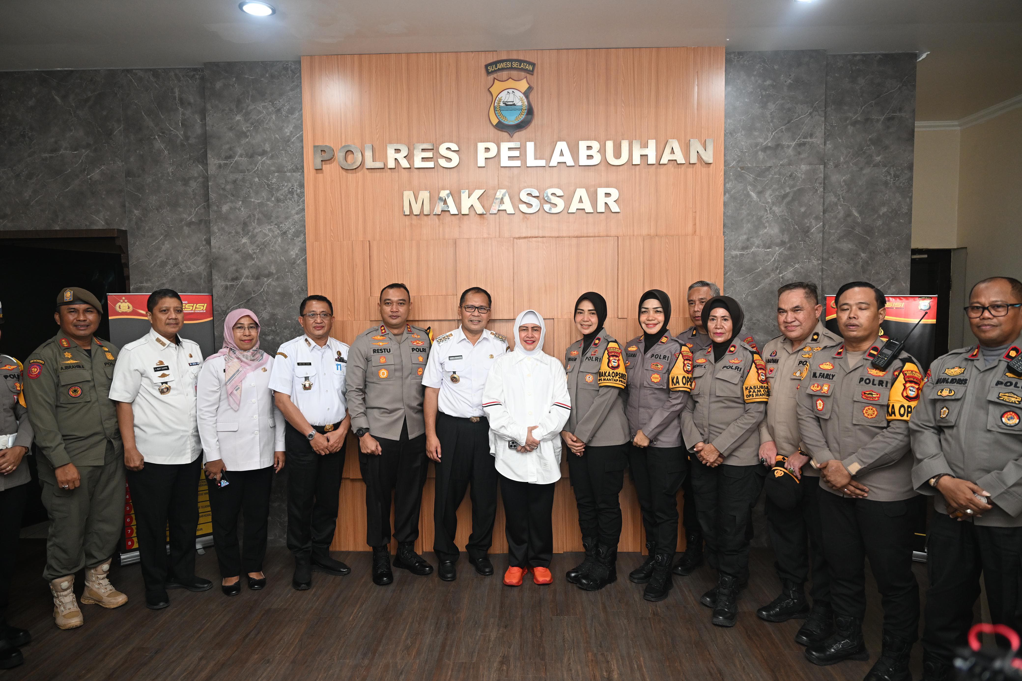 Hari Terakhir Menjabat, Indira Yusuf Ismail Dampingi Danny Pomanto Silaturahmi dan Pamitan ke Forkopimda