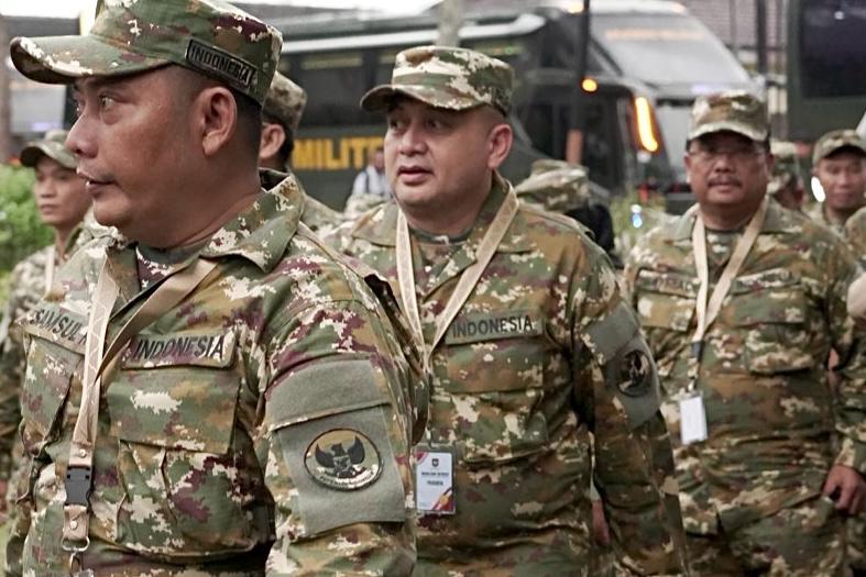 Gagah dengan Seragam Loreng, Munafri Arifuddin Ikuti Pembekalan di Akmil Magelang