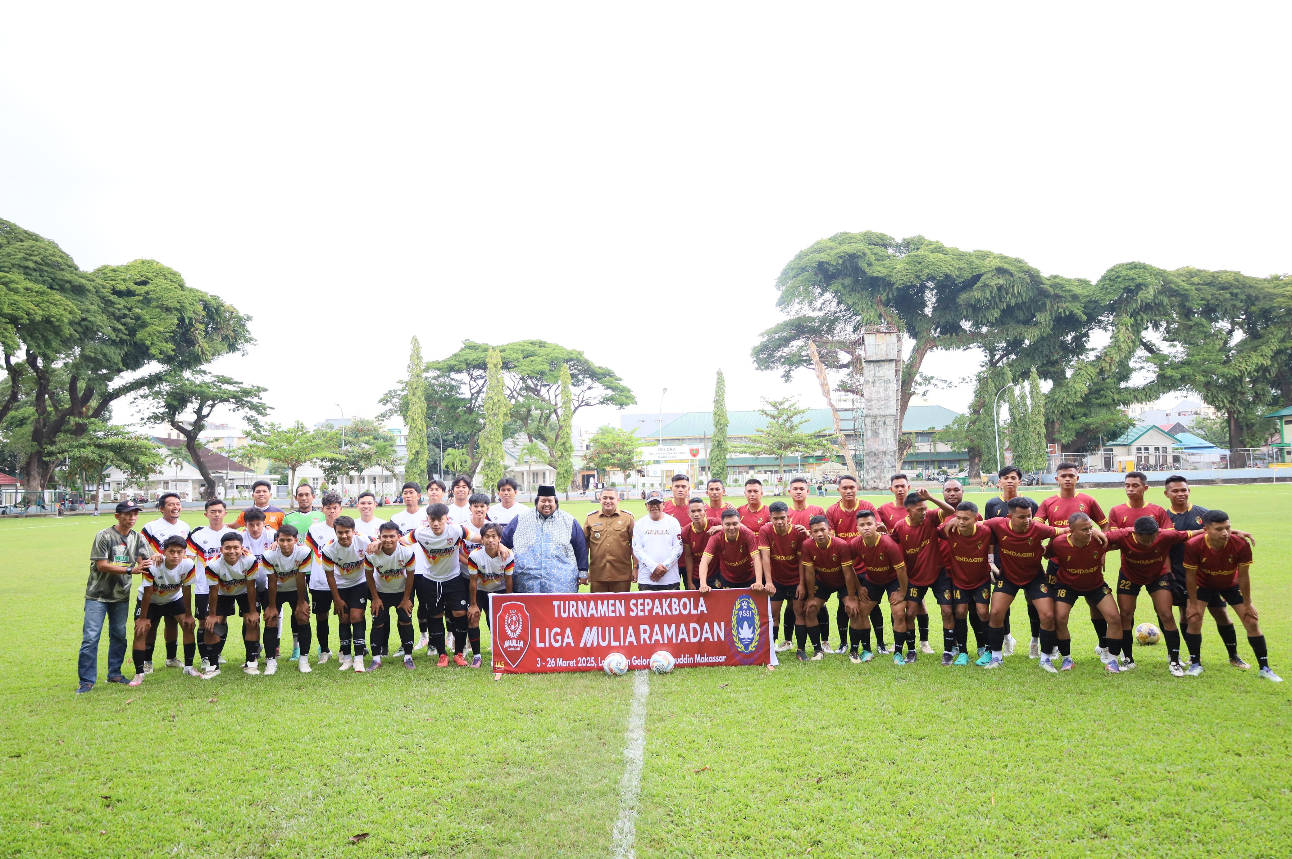 Munafri Arifuddin Lepas Kick Off Liga Mulia Ramadan 2025