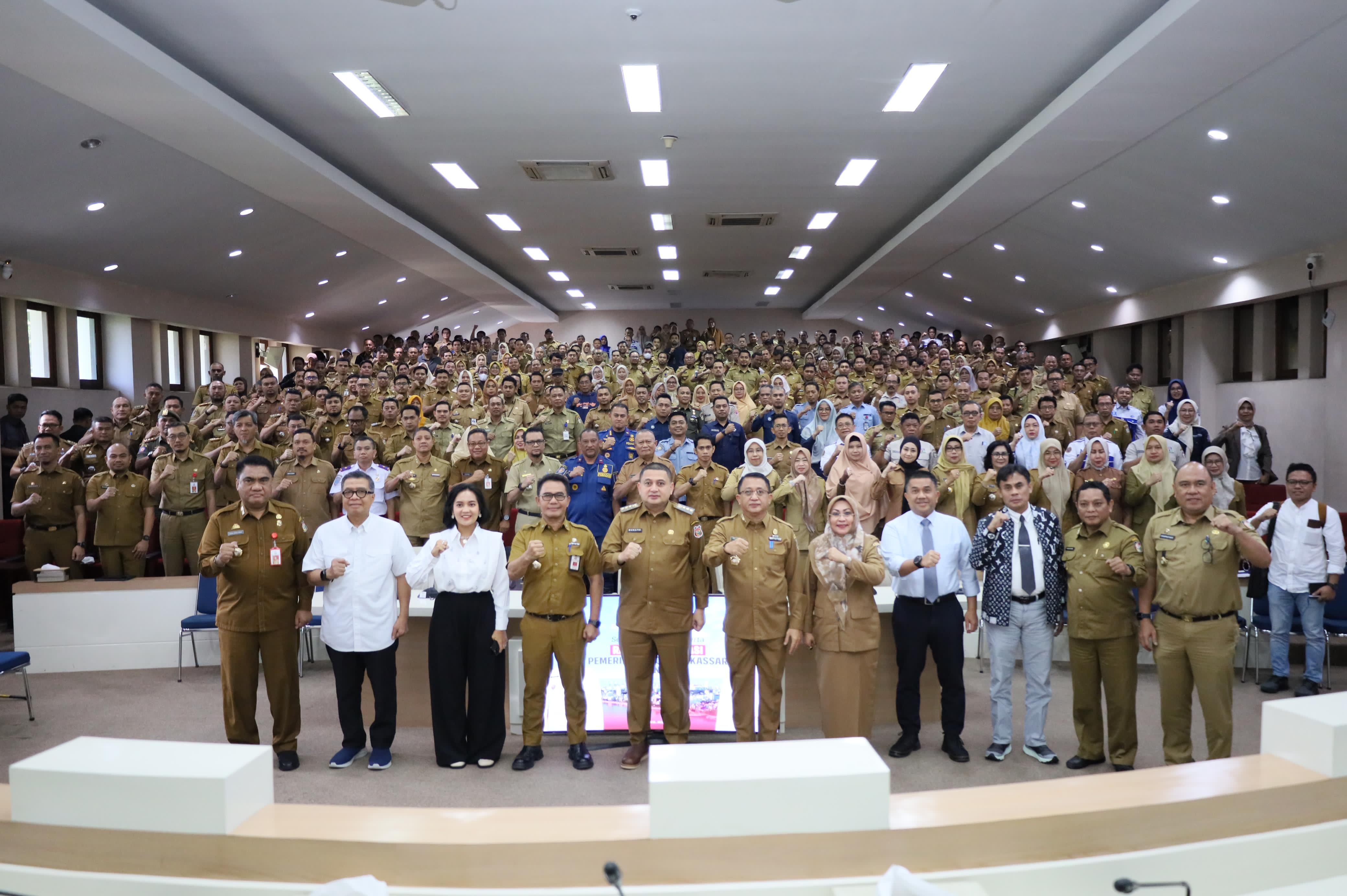 Pimpin Rakor Perdana, Wali Kota Makassar Tekankan Sinergitas Antar-OPD