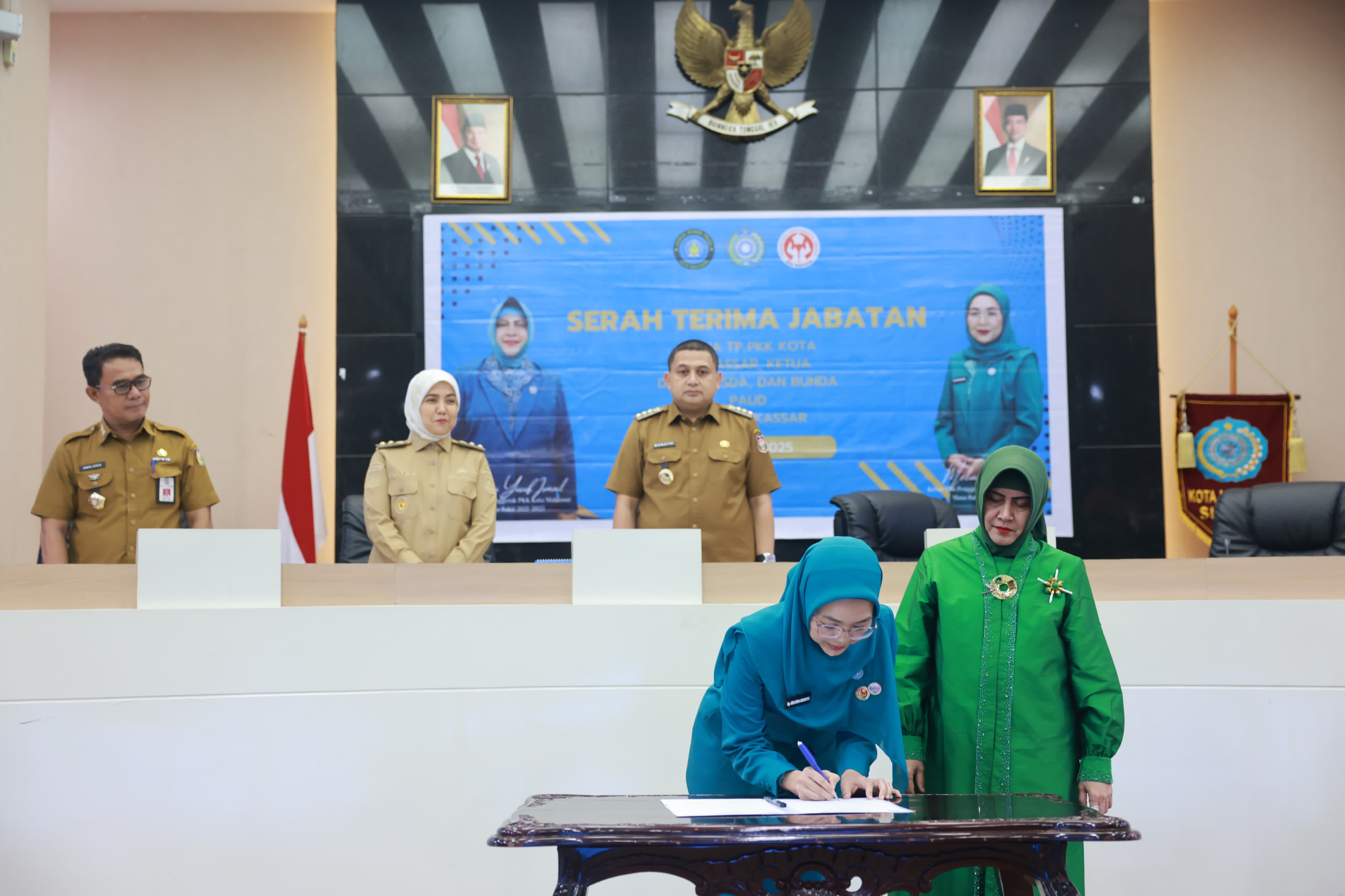Wakil Wali Kota Makassar Hadiri Serah Terima Jabatan Ketua TP PKK, Dekranasda, dan Bunda PAUD Kota Makassar