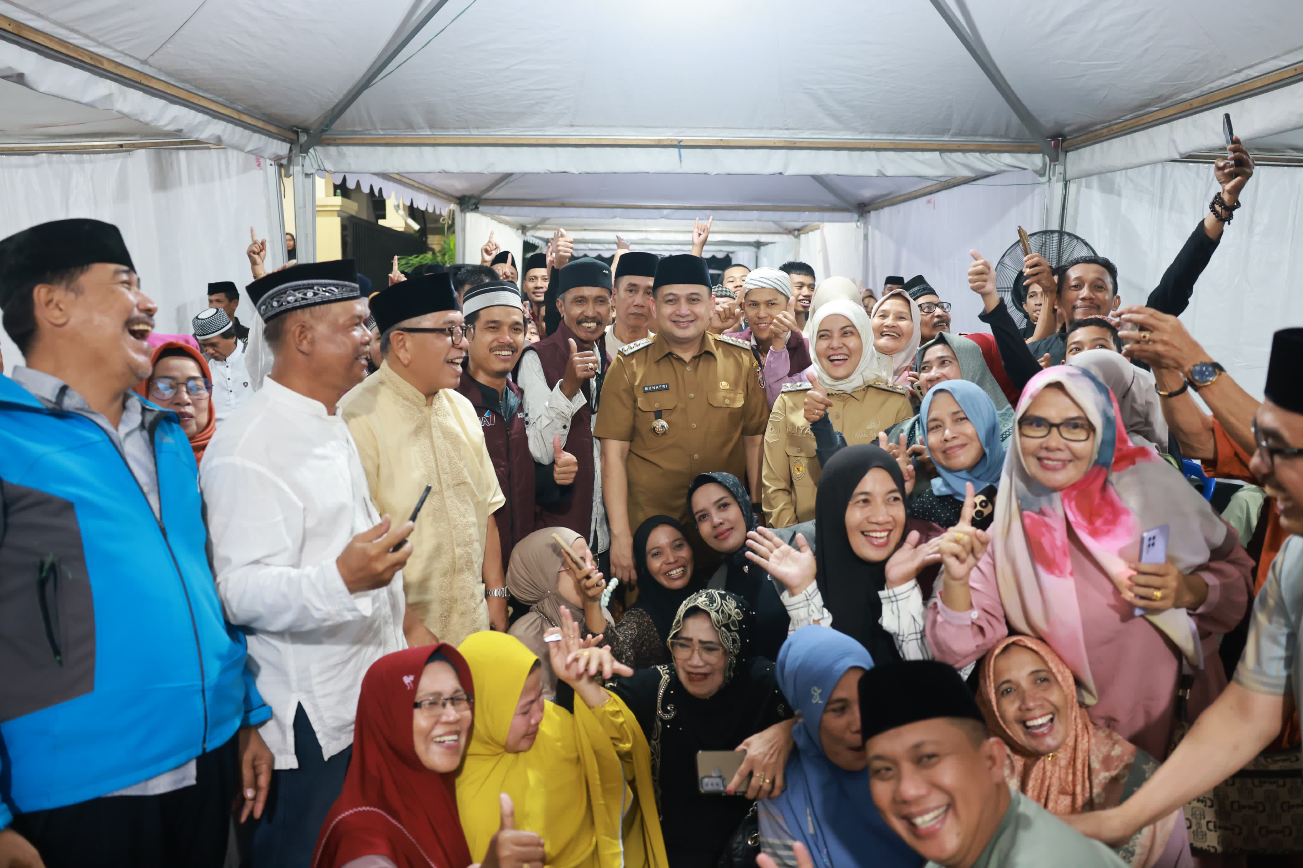 Buka Puasa Bersama, Aliyah Mustika Ilham: Kebersamaan Kunci Kemajuan, Mari Bangun Makassar Bersama