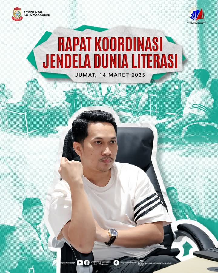 Rapat Koordinasi Jendela Dunia Literasi