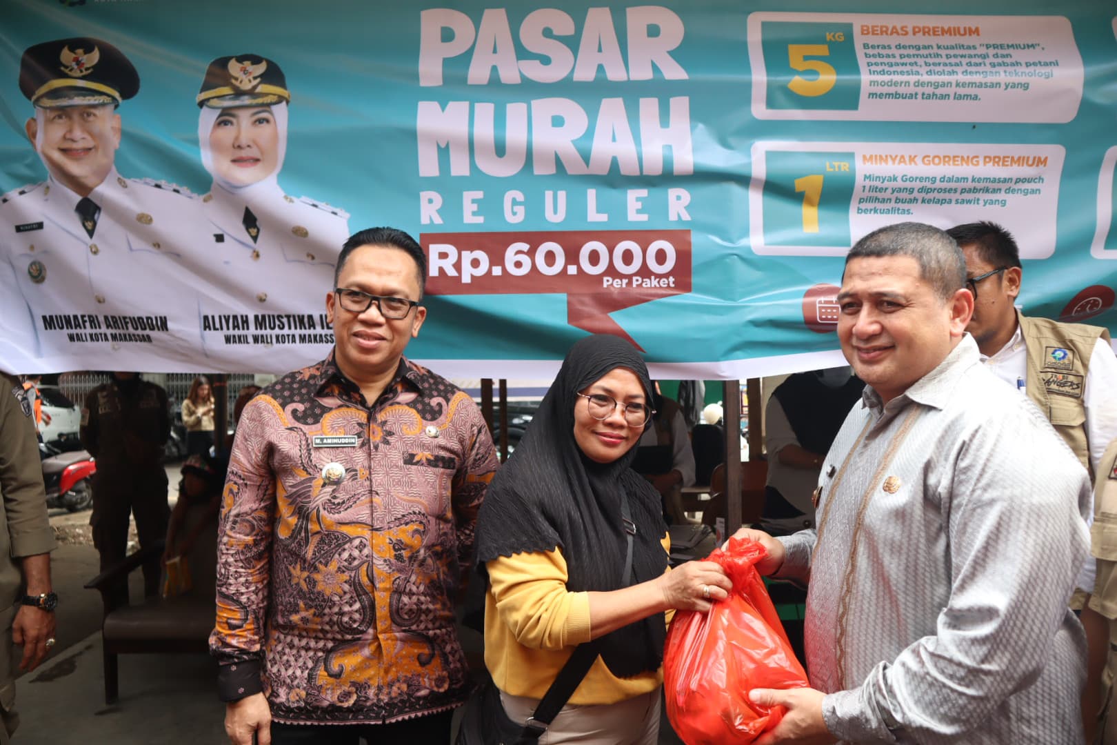 Pasar Murah Diserbu Warga, Munafri: Ini Sangat Membantu Jelang Idul Fitri