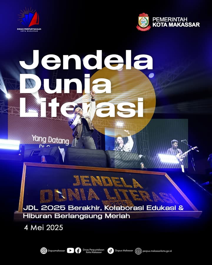JENDELA DUNIA LITERASI 2025 BERAKHIR, KOLABORASI EDUKASI & HIBURAN BERLANGSUNG MERIAH
