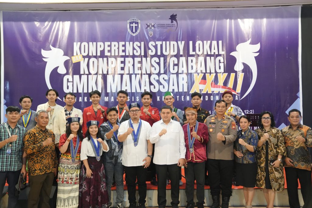 Buka Konfercab GMKI ke-32, Munafri Titip Pesan Mahasiswa Hadirkan Ide dan Aksi Nyata untuk Makassar