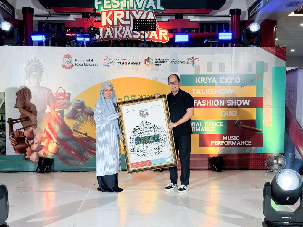 Melinda Aksa Hadiri Festival Kriya 2025 Apresiasi dan Dorong Perajin Lokal Naik Kelas
