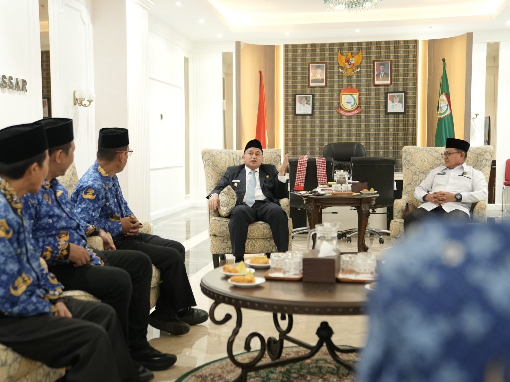 Munafri Titip Penguatan Toleransi dan Pembinaan Keagamaan Saat Ditemui Kakan Kemenag Makassar