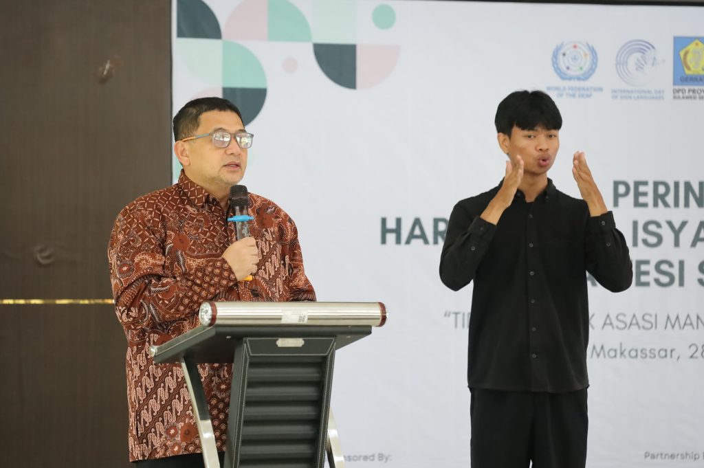 Hari Bahasa Isyarat Internasional, Appi Pastikan Hak Pekerja Disabilitas Terjamin