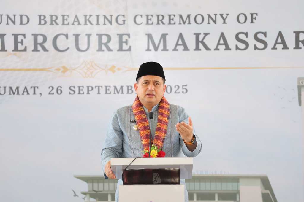 Wali Kota Munafri, Groundbreaking Hotel Bintang Lima Pertama