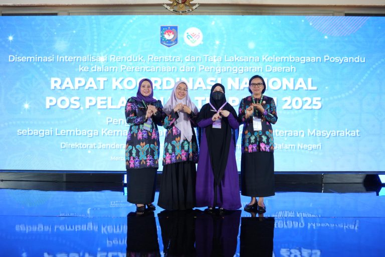 Melinda Aksa Hadiri Rakornas Posyandu 2025 Siap Adaptasi Transformasi Layanan di Tingkat Kelurahan