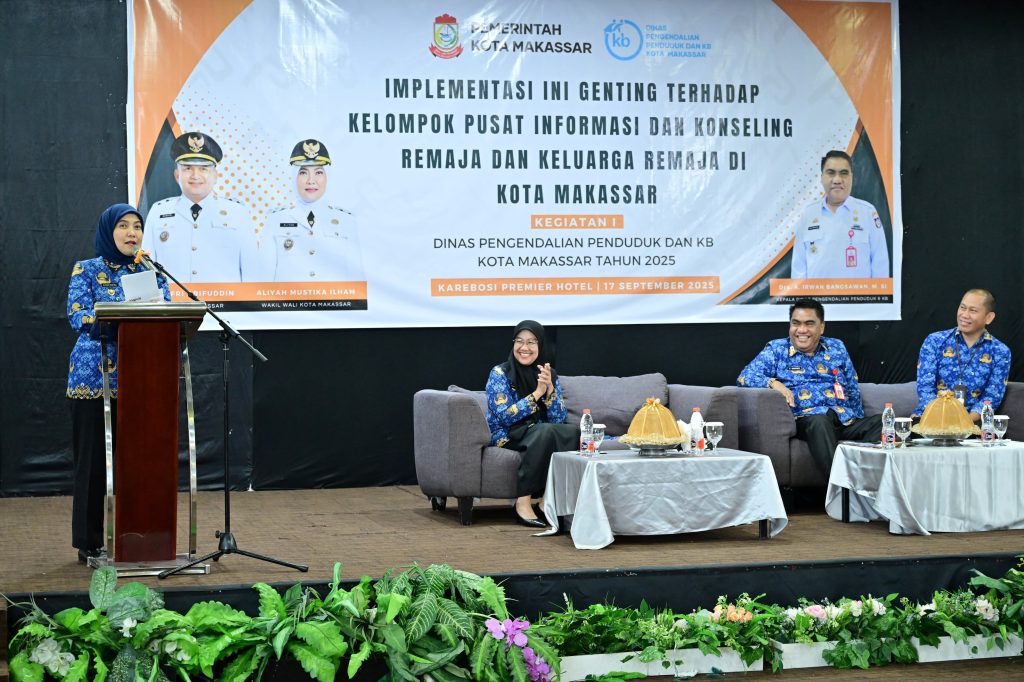 Wakil Wali Kota Makassar Aliyah Mustika Ilham Launching Program GENTING