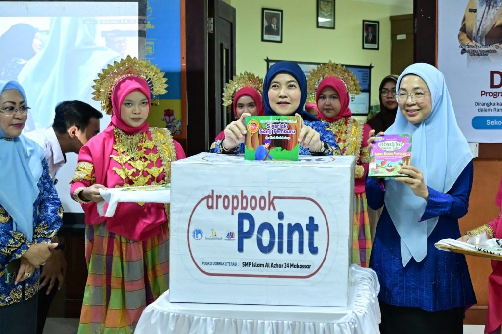 Wakil Wali Kota Makassar Resmikan DOBRAK Literasi, Gerakan Baru Dorong Budaya Membaca