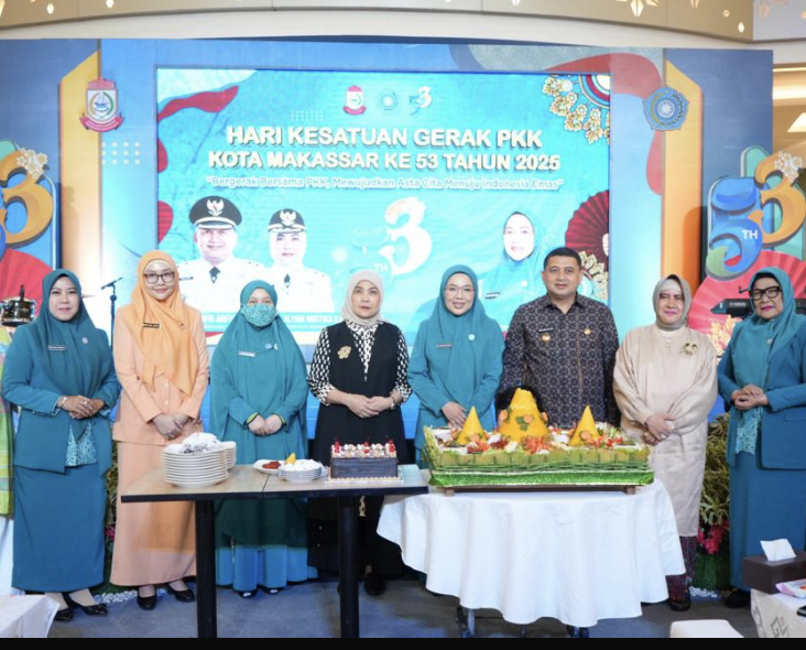 Puncak Gebyar PKK, Ketua TP PKK Makassar Ajak Wujudkan Asta Cita Menuju Indonesia Emas 2045