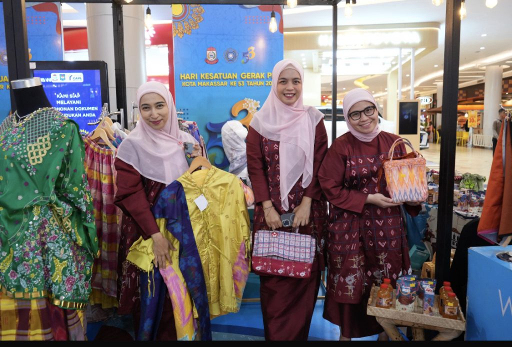 Dekranasda Makassar Sukses Berkontribusi di Gebyar PKK HKG ke-53
