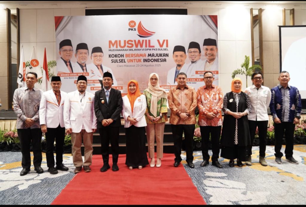 Wali Kota dan Wawali Makassar Kompak Hadiri Muswil PKS Sulsel