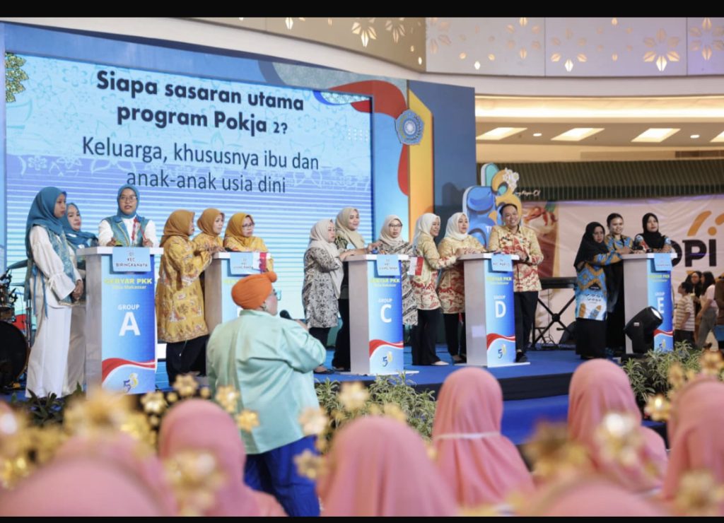 Cerdas Cermat 10 Program PKK Meriahkan Hari Kedua Gebyar HKG PKK ke-53 di Makassar