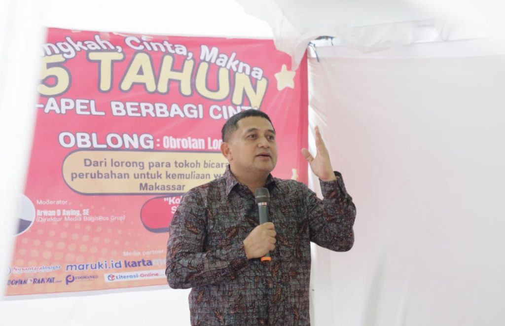 Munafri Sebut Lorong Literasi Jadi Wajah Baru Pencerahan Kota Makassar