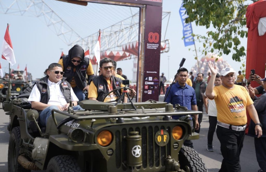 Munafri Ikut Lepas Peserta Merdeka Off Road Peduli IV bersama Gubernur dan Kapolda Sulsel