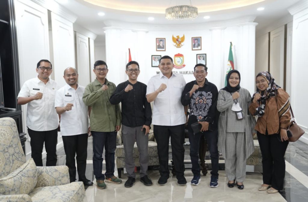 Munafri Jalin Silaturahmi dengan Media Lokal, Tekankan Pentingnya Kolaborasi Informasi Publik