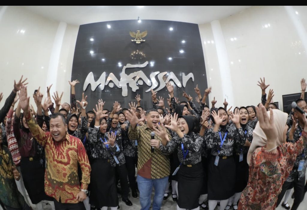 Paskibraka Makassar 2025 Diganjar Pin Emas hingga Beasiswa, Munafri Sebut Teladan Generasi Muda