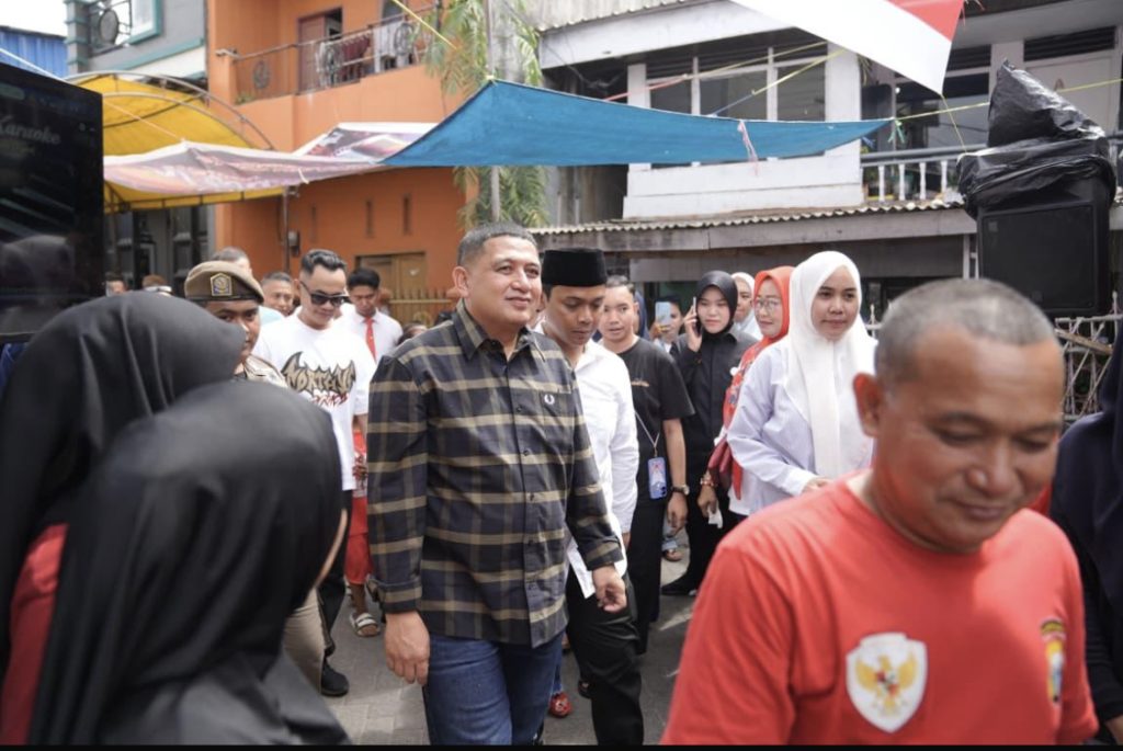 Munafri dan Melinda Aksa Ramaikan Pesta Bakar Ikan Semarak HUT ke-80 RI di Ujung Tanah