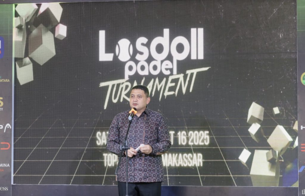 Munafri Buka Losdoll Padel Tournament Vol. 1, Dorong Gaya Hidup Sehat Lewat Olahraga