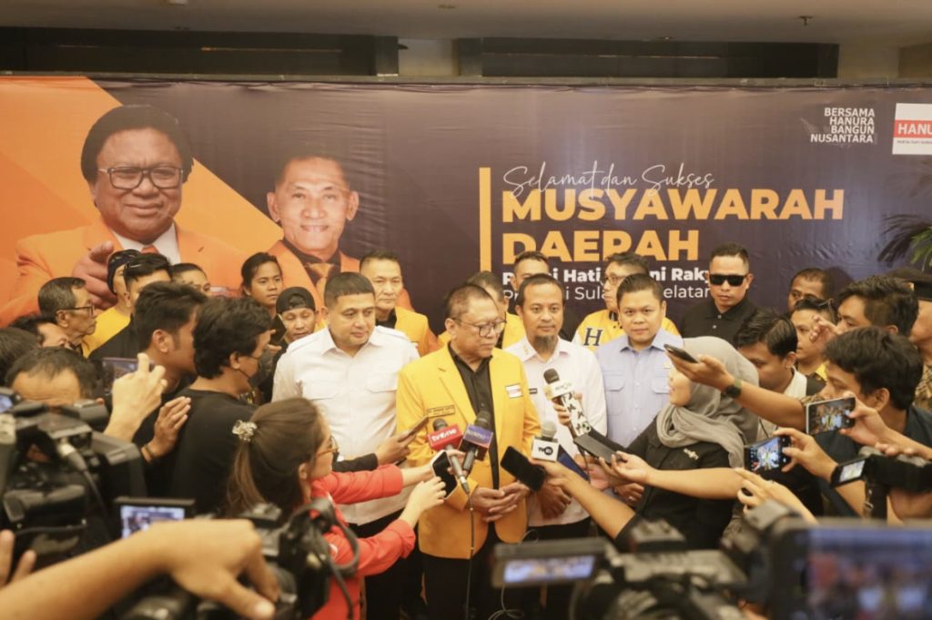 Munafri Harap Hanura Bersinergi Bangun Kota