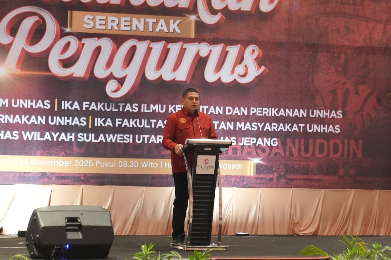 Wali Kota Munafri Resmi Jabat Ketua IKA Fakultas Hukum Unhas periode 2025–2029