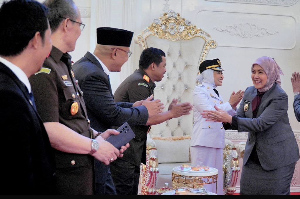 Hadiri Pelantikan, Aliyah Mustika Ilham Beri Ucapan Selamat untuk Naili–Ome