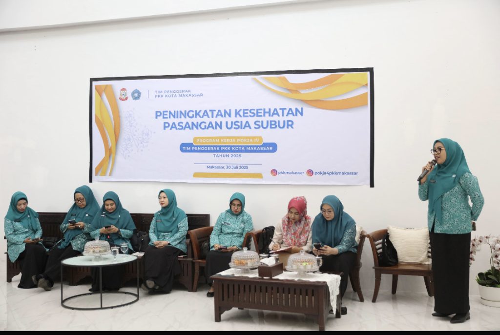 TP PKK Kota Makassar Gelar Sosialisasi Kesehatan Pasangan Usia Subur