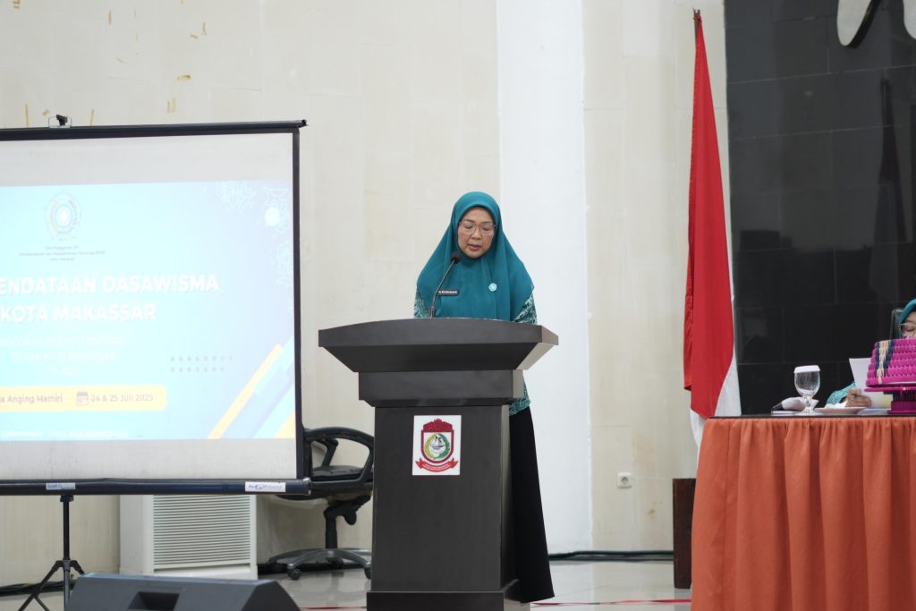 Ketua TP PKK Kota Makassar Dorong Penguatan Kapasitas Dasawisma Lewat Bimtek Pendataan