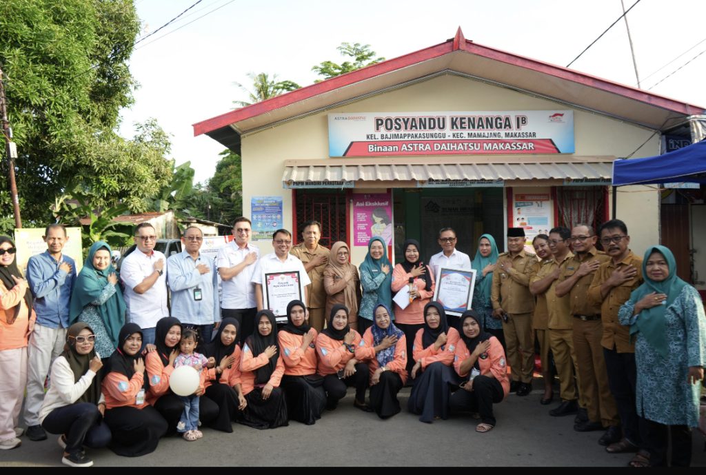Bina Posyandu Kenanga 1B Sejak 2012, Melinda Aksa Beri Penghargaan Astra Daihatsu