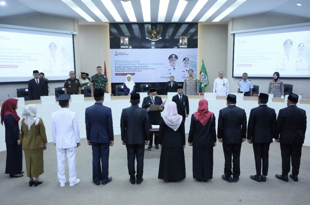 Usai Melantik, Munafri Ingatkan PR Menanti, SKPD Diminta Gerak Cepat