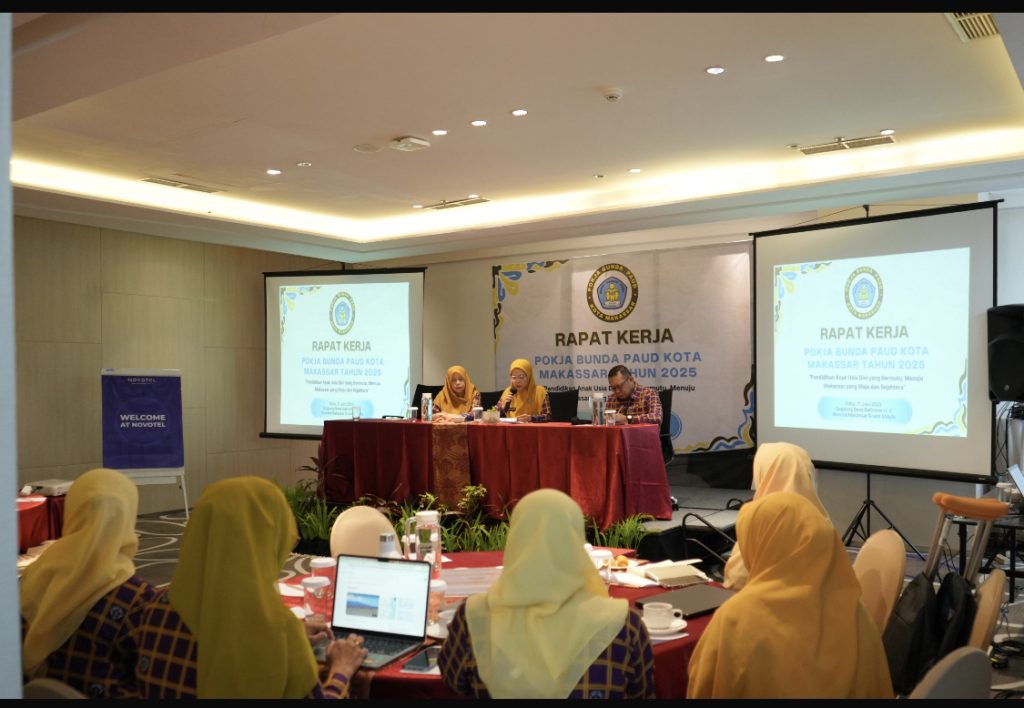 Raker Pokja PAUD 2025, Melinda Aksa Dorong Sinergi Lintas Sektor untuk Anak Makassar