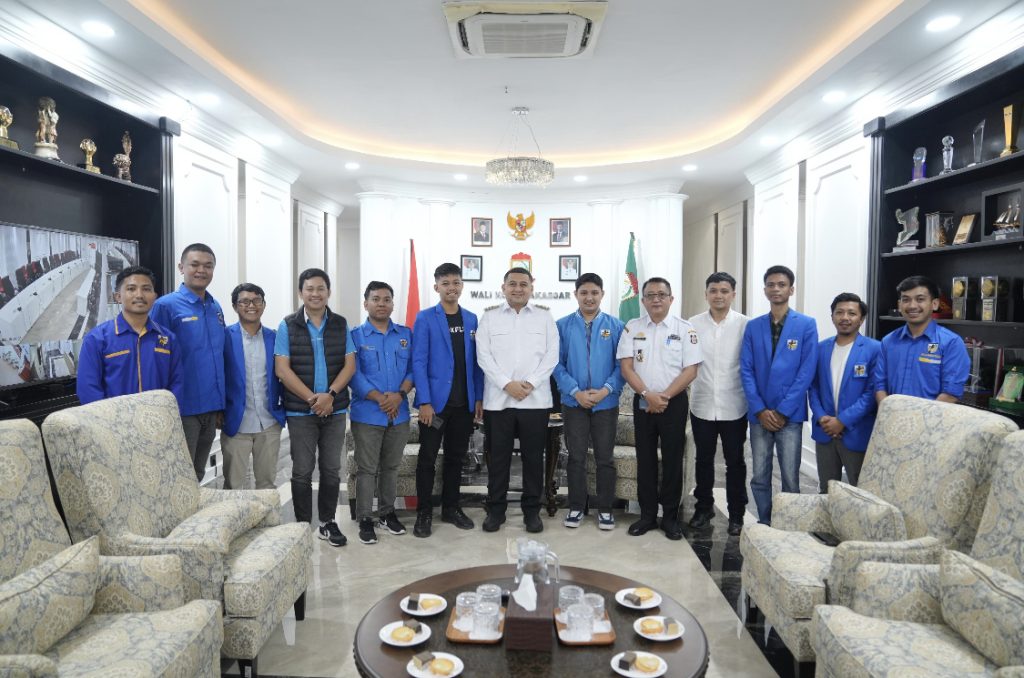 KNPI Temui Wali Kota Makassar, Siap Kawal dan Dukung Program Pemuda di Kota