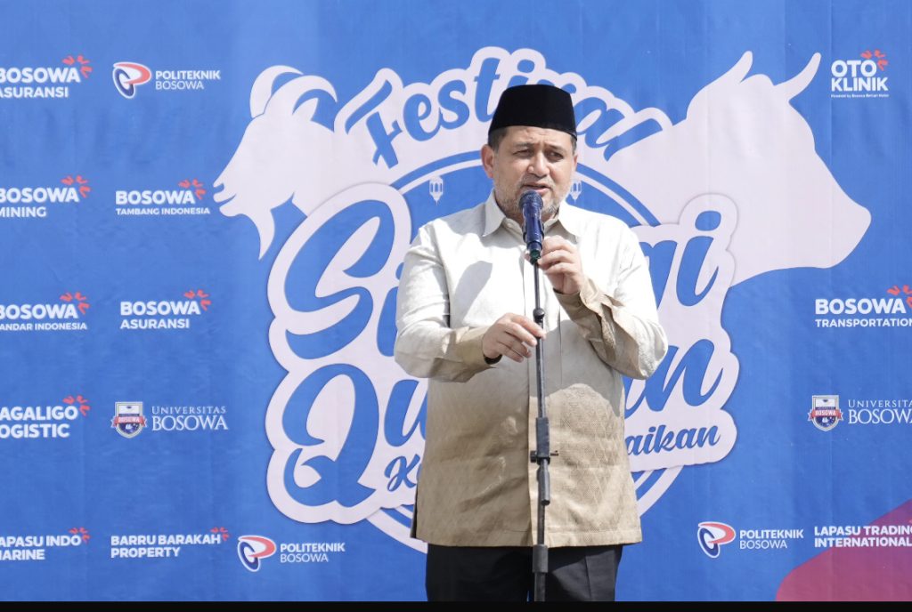 Munafri Apresiasi Festival Kurban Bosowa Peduli, Apresiasi Penyaluran Hingga Gaza