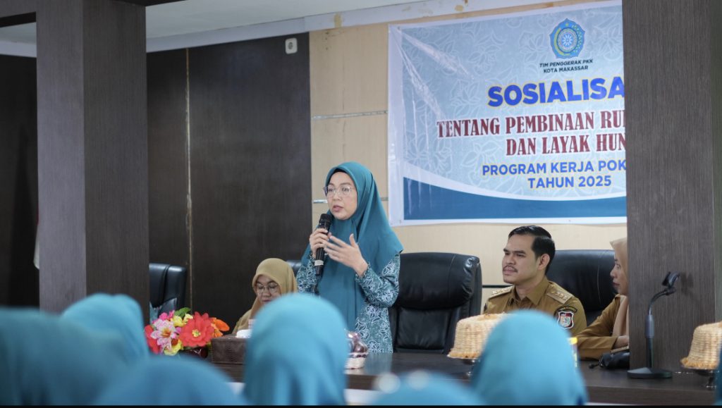Tekan Angka Stunting Jadi Prioritas Melinda Aksa Sosialisasi Rumah Sehat Layak Huni di Kecamatan Panakukkang
