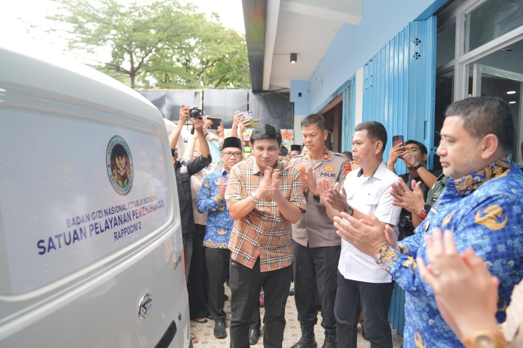 Munafri Launching Dapur MBG Sebut Langkah Cerdas Presiden RI Menuju Indonesia Emas