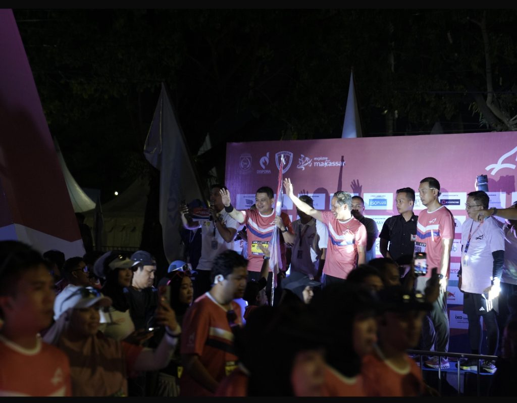 Munafri Siap Tingkatkan Fasilitas Event Makassar Half Marathon