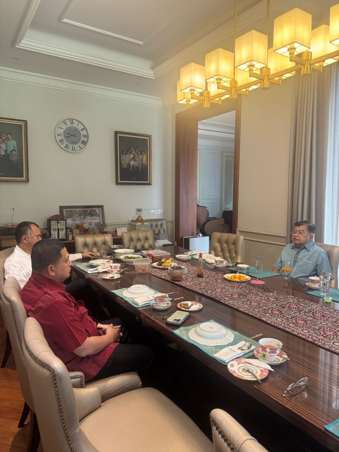 Wali Kota Makassar Munafri Arifuddin Minta Nasihat ke Mantan Wapres Jusuf Kalla
