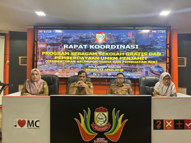 Pemkot Makassar Percepat Realisasi Program Gratis Seragam Sekolah, Berdayakan UMKM Lokal