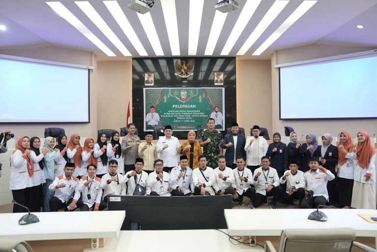 Lepas Kafilah Makassar ke Luwu Utara, Appi : Pemkot Makassar Terus Mendukung Syiar Islam