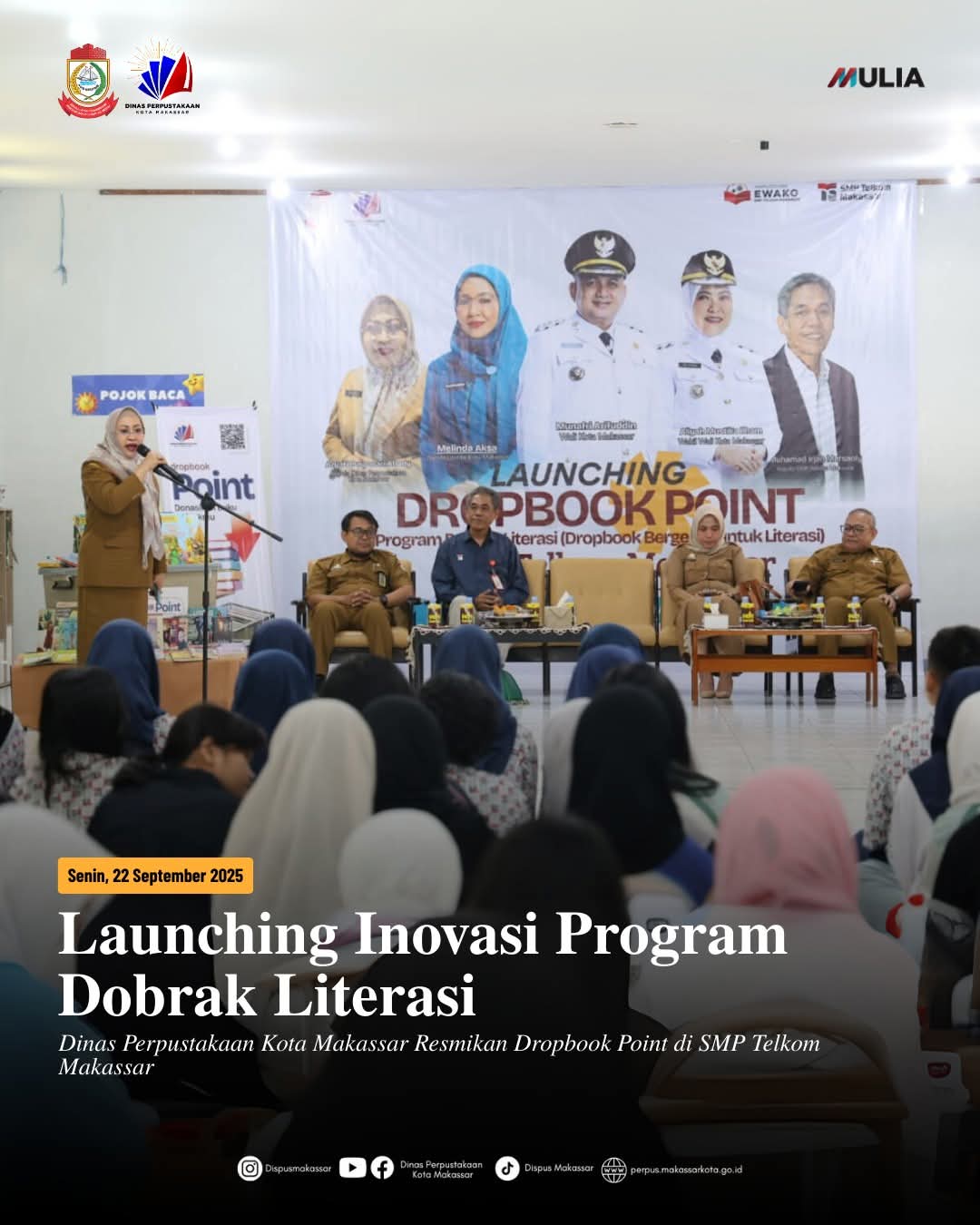Lauching Inovasi Program Dobrak Literasi
