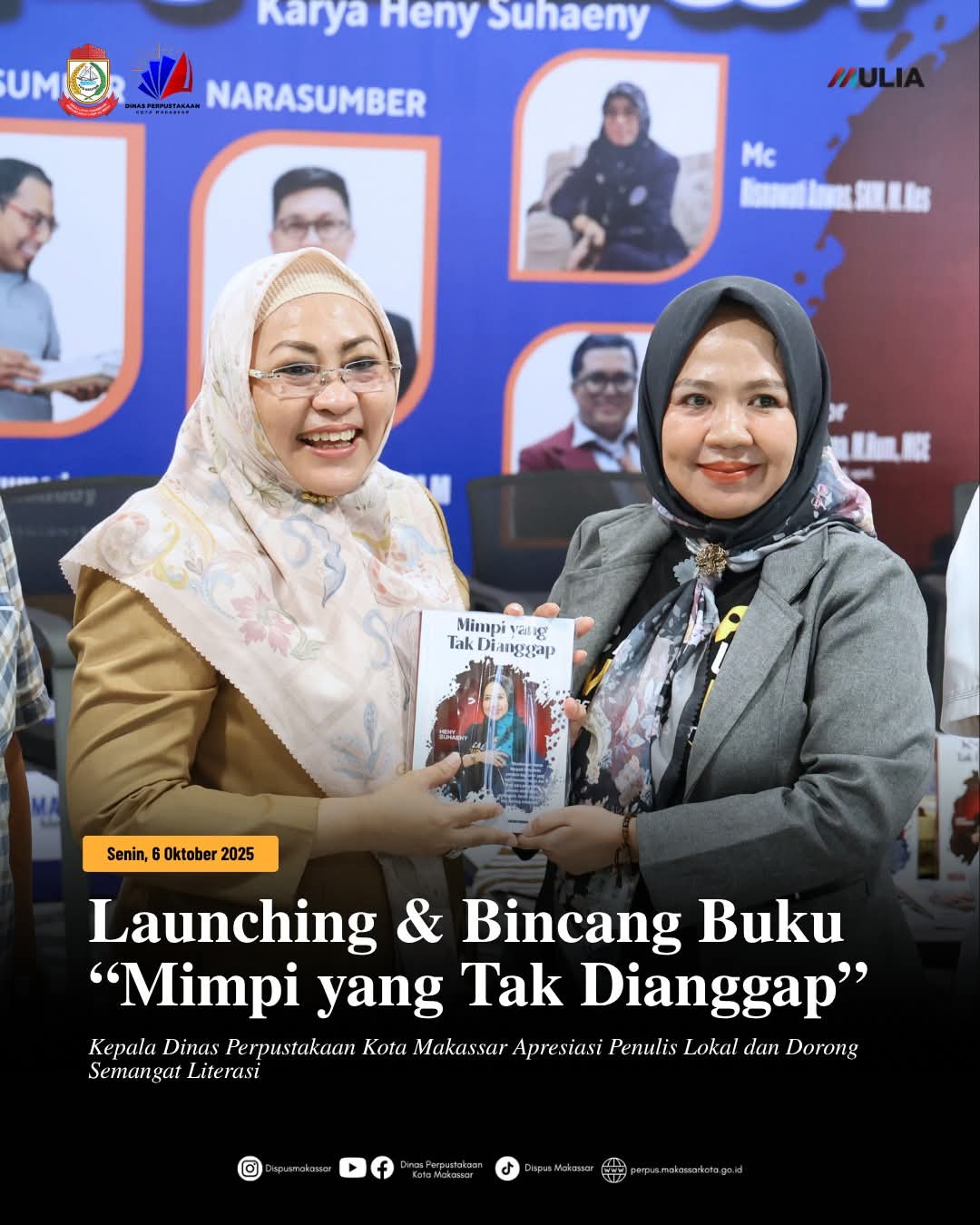 Launching & Bincang Buku "Mimpi yang Tak Dianggap"