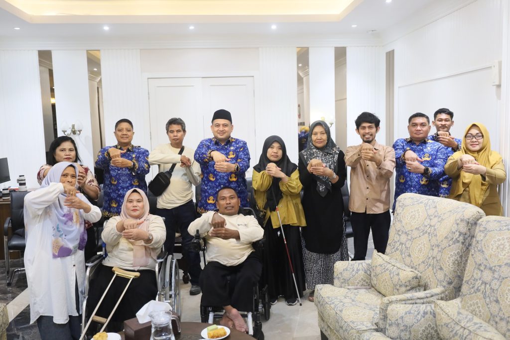 Wali Kota Makassar Ditemui Komunitas Disabilitas, Bahas HDI dan Revisi Perda