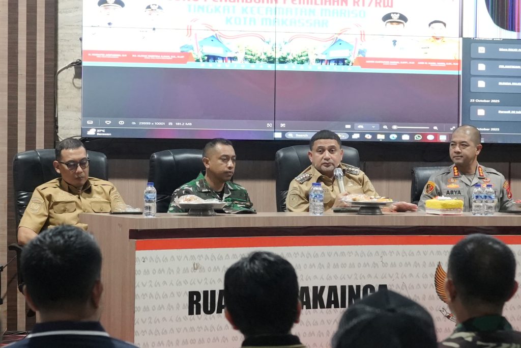 Pemkot, TNI-Polri Sisir Wilayah Mamarita, Pastikan Pemilihan RT/RW Siap dan Kondusif