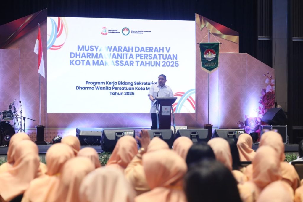 Munafri – Aliyah Motivasi Keluarga Dharma Wanita, Bangun Kepercayaan, Jaga Komunikasi, Kuatkan Keluarga